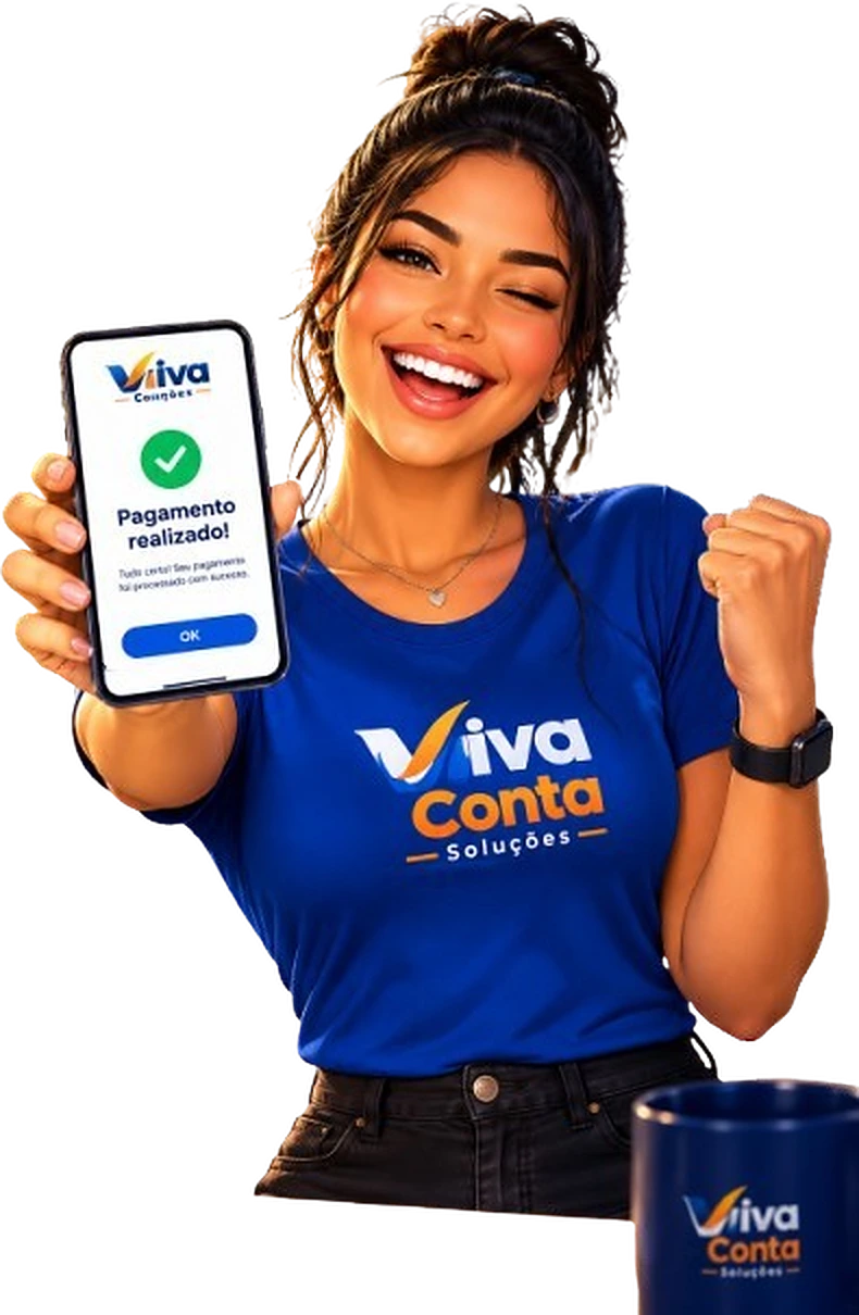 Cliente VivaConta com pagamento realizado